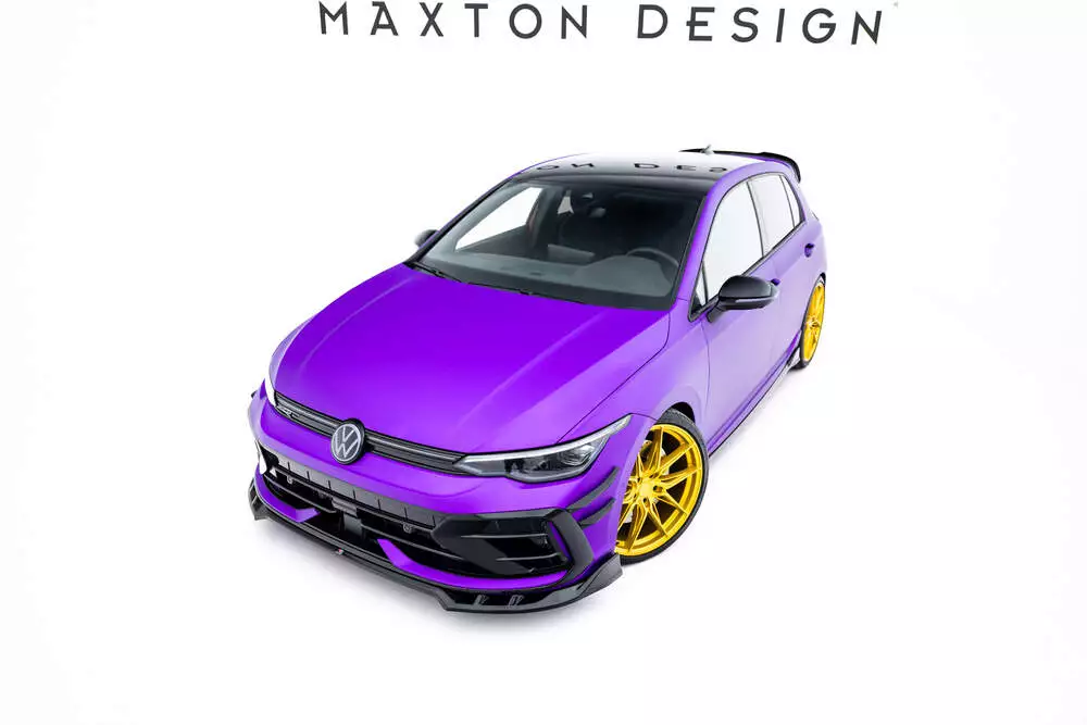 Front Splitter V.1 Volkswagen Golf R Mk8 Facelift - Image 4