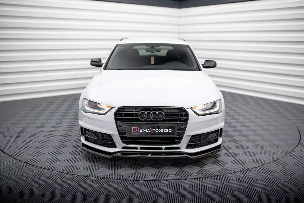 Front Splitter V.2 Audi A4 Competition B8 Facelift - Image 2