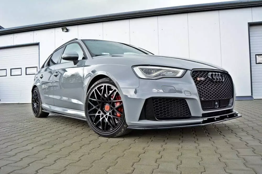 Front Splitter V.2 Audi Rs3 8v Sportback