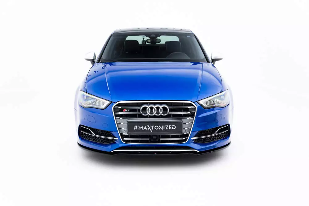 Front Splitter V.2 Audi S3 / A3 S-line 8v Sedan / Cabrio - Image 3