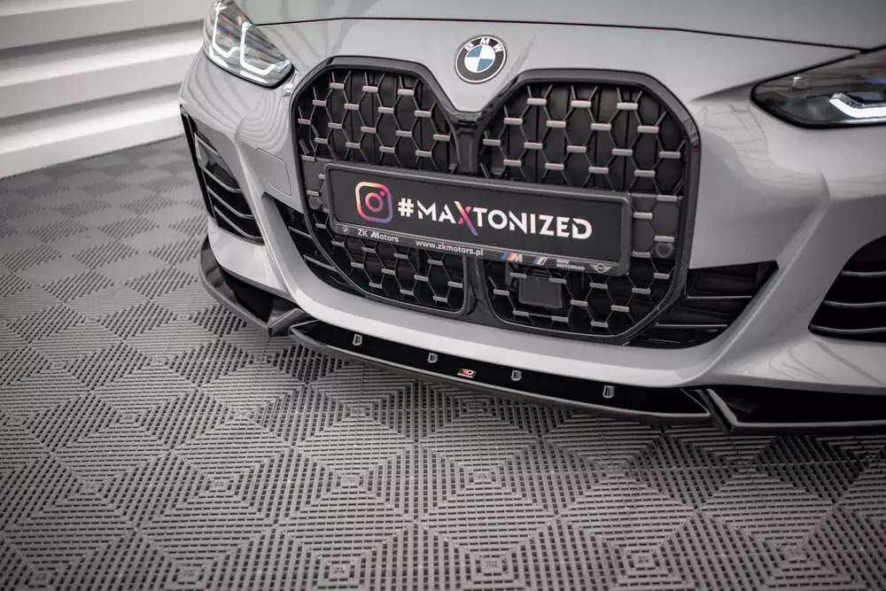 Front Splitter V.2 Bmw 4 / I4 Gran Coupe M-pack / M440i G26 - Image 3
