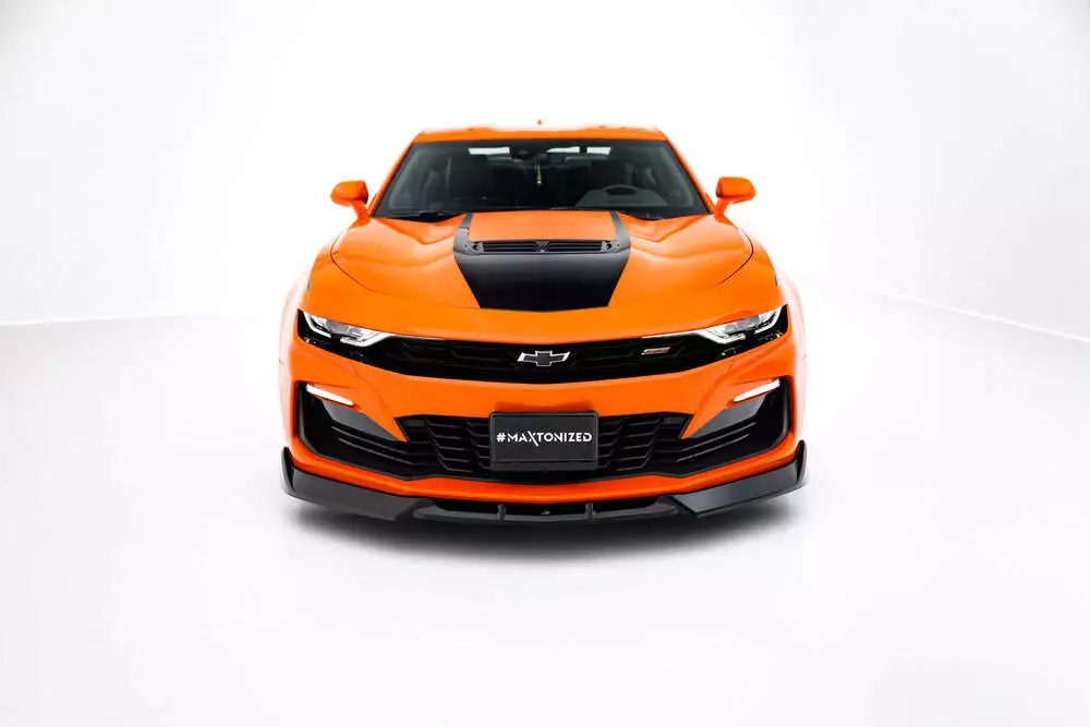 Front Splitter V.2 Chevrolet Camaro Ss Mk6 Facelift - Image 2