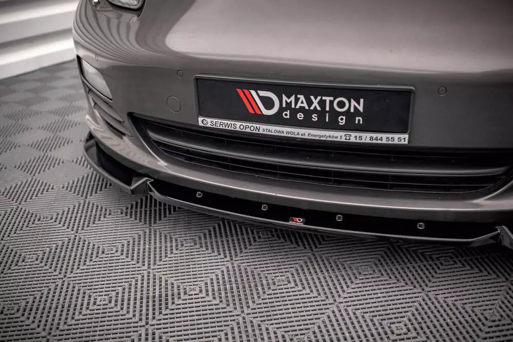 Front Splitter V.2 Porsche Panamera / Panamera Diesel 970 - Image 3