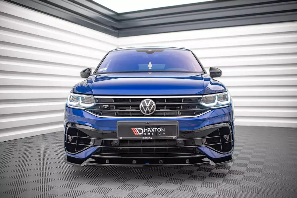 Front Splitter V.2 Volkswagen Tiguan R / R-line Mk2 Facelift - Image 2