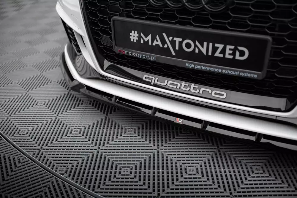 Front Splitter V.3 Audi Rs3 Sedan 8v Facelift - Image 3