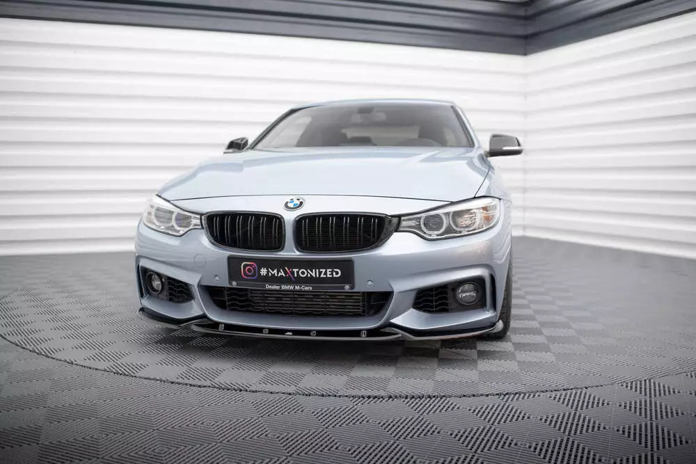 Front Splitter V.3 Bmw 4 Coupe / Gran Coupe / Cabrio M-pack F32 / F36 / F33