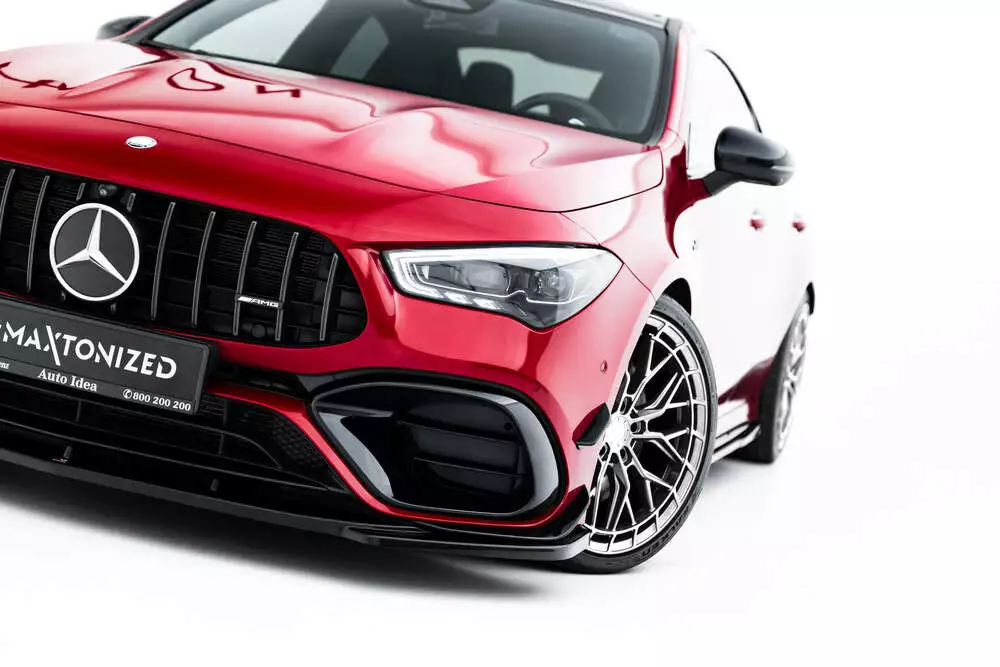 Front Splitter V.3 Mercedes-amg Cla 45 Aero C118 - Image 2