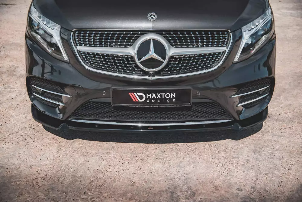 Front Splitter V.3 Mercedes-benz V-class Amg-line W447