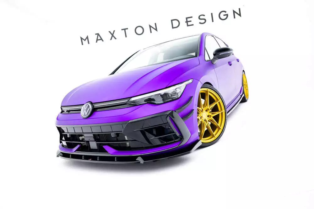Front Splitter V.3 Volkswagen Golf R Mk8 Facelift