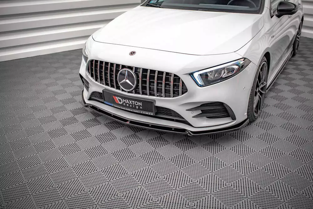 Front Splitter V.4 Mercedes A35 Amg / Amg-line W177