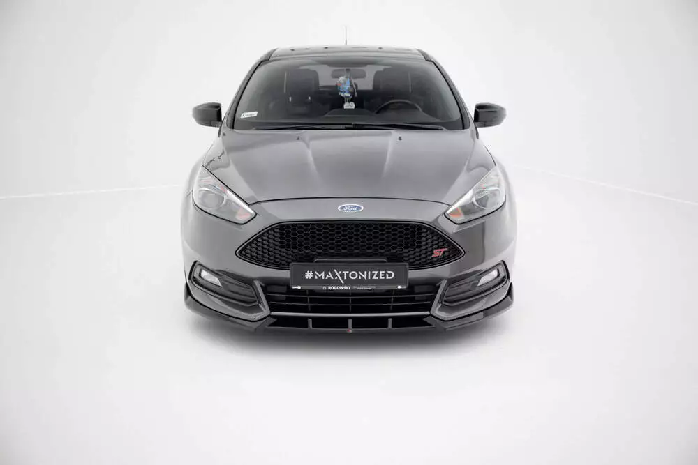 Front Splitter V.6 Ford Focus St Mk3 Facelift - Image 2