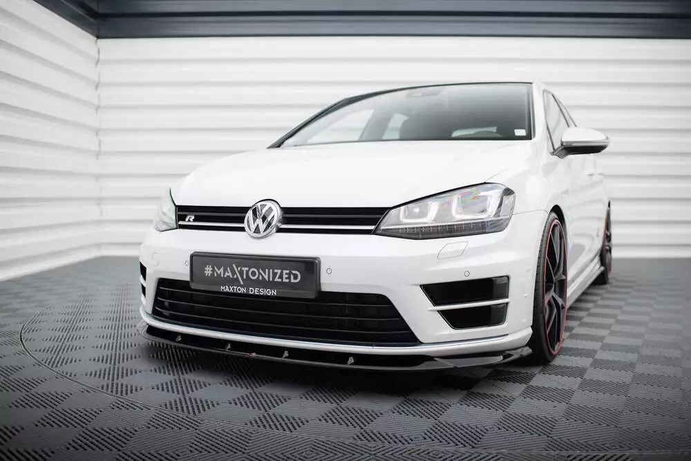 Front Splitter V.6 Volkswagen Golf R / R-line Mk7