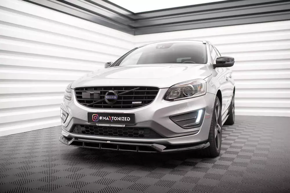 Front Splitter Volvo Xc60 R-design Mk1 Facelift