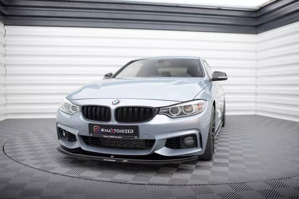 Hybrid Front Splitter For Bmw 4 Coupe / Gran Coupe / Cabrio M-pack F32 / F36 / F33