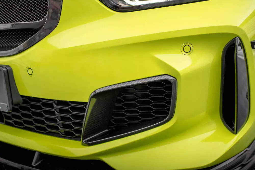 Prepreg Carbon Fiber Front Bumper Side Vents Bmw 1 F40 M-pack/ M135i
