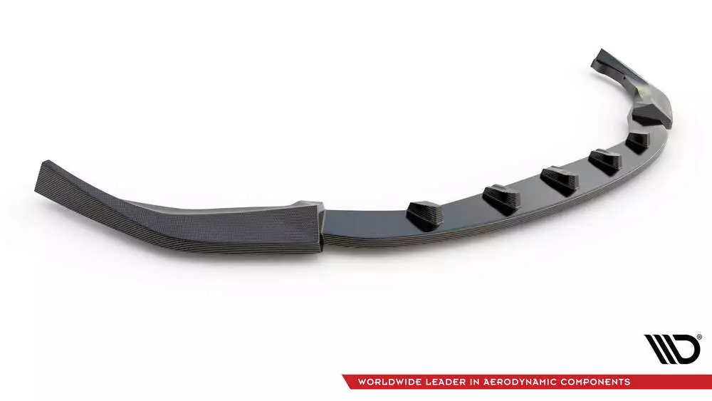 Prepreg Carbon Fiber Front Splitter V.1 Bmw M3 Sedan / Touring G80 / G81 - Image 4