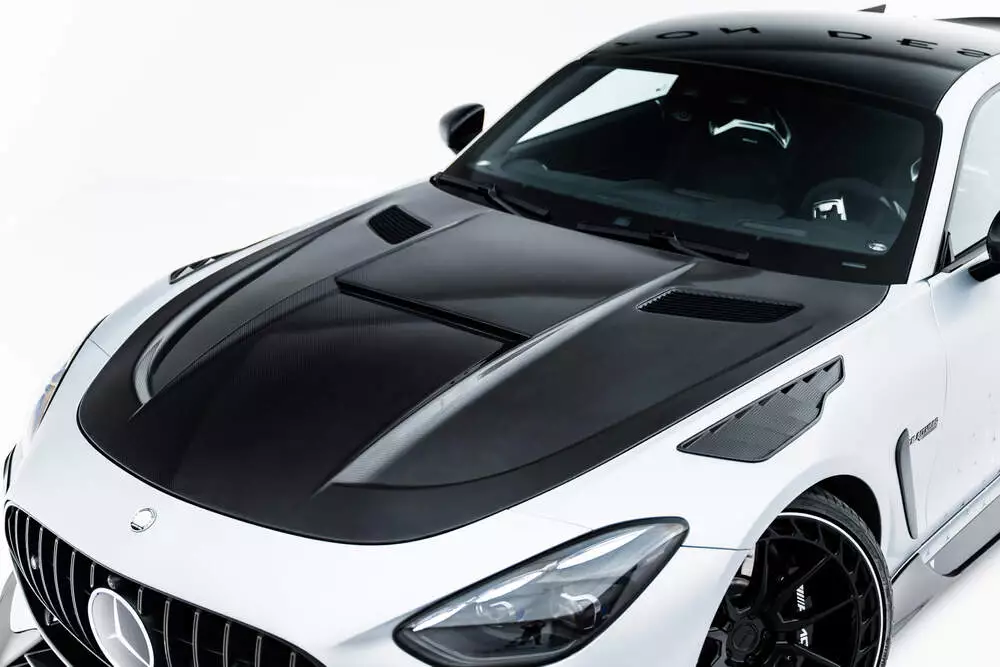 Prepreg Carbon Fiber Hood Mercedes-amg Gt 63 / 55 / 63 S E Performance C192 - Image 2