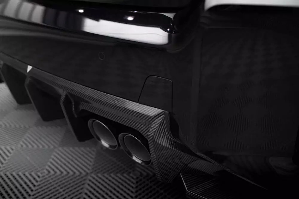 Prepreg Carbon Fiber Rear Diffuser Bmw M2 G87 - Image 4