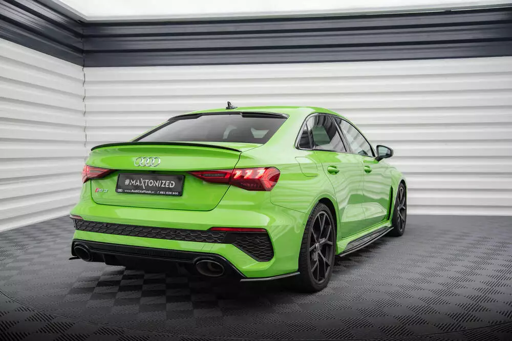Prepreg Carbon Fiber Rear Side Splitters Audi Rs3 Sedan 8y