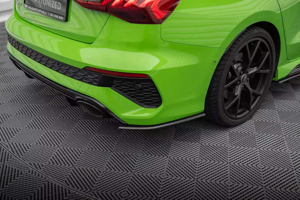 Prepreg Carbon Fiber Rear Side Splitters Audi Rs3 Sedan 8y - Image 2