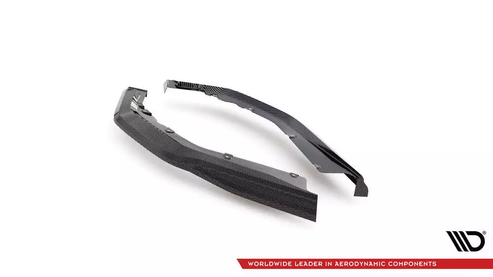 Prepreg Carbon Fiber Rear Side Splitters Bmw M4 G82 / G82 Facelift - Image 11