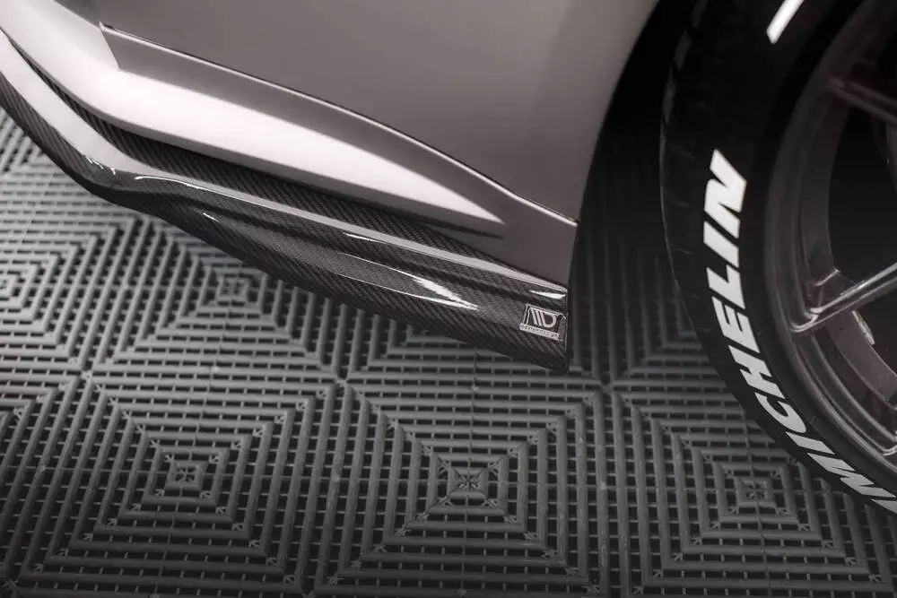 Prepreg Carbon Fiber Rear Side Splitters Bmw M4 G82 / G82 Facelift - Image 3