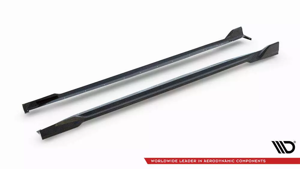 Prepreg Carbon Fiber Side Skirts Bmw X5 M F95 Facelift - Image 5