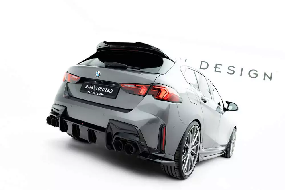 Prepreg Carbon Fiber Tailgate Spoiler Bmw M135i / M-pack F70 - Image 2