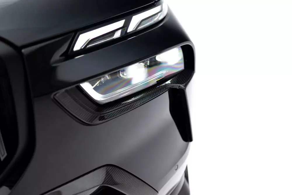 Prepreg Carbon Front Bumper Air Intakes Bmw X7 M-pack G07 Facelift - Image 4