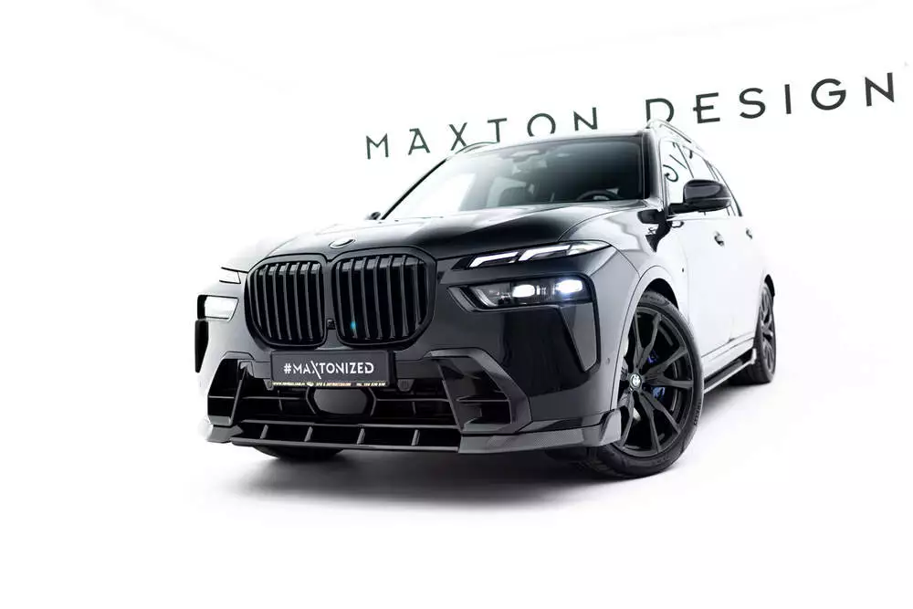 Prepreg Carbon Front Bumper Side Vents Bmw X7 M-pack G07 Facelift - Image 2