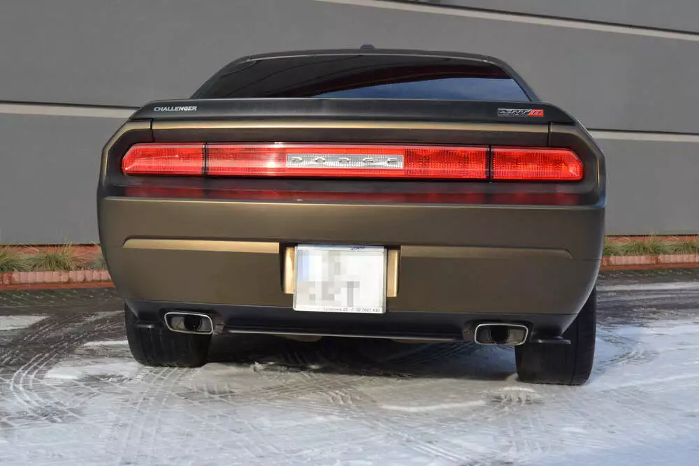 Rear Side Splitters Dodge Challenger Mk3. Phase-i Srt8 Coupe - Image 5
