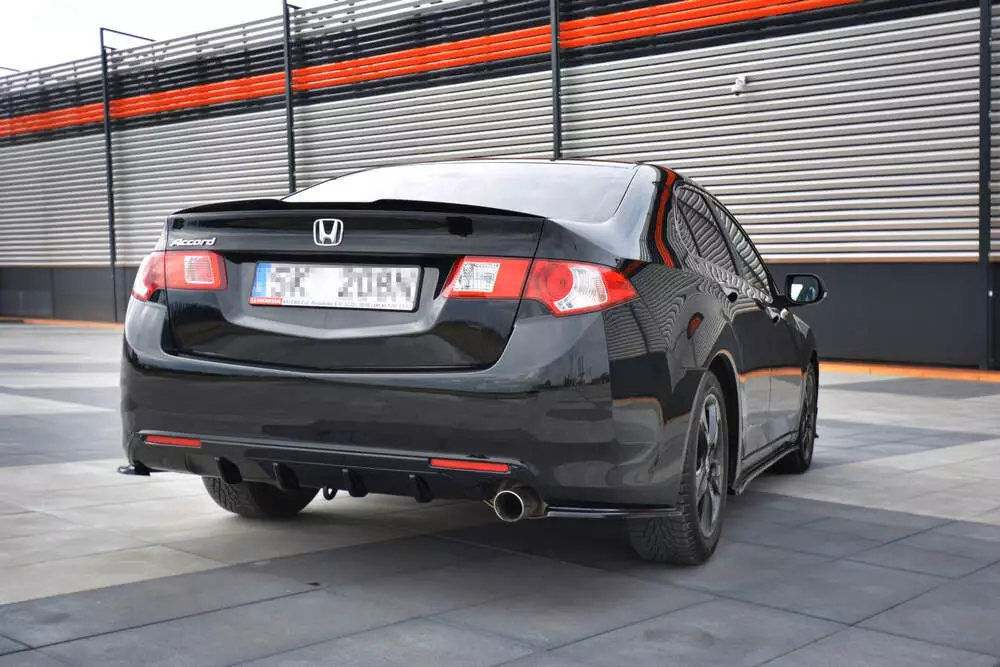 Rear Side Splitters Honda Accord Mk8. (Cu-series) Preface Sedan - Image 3