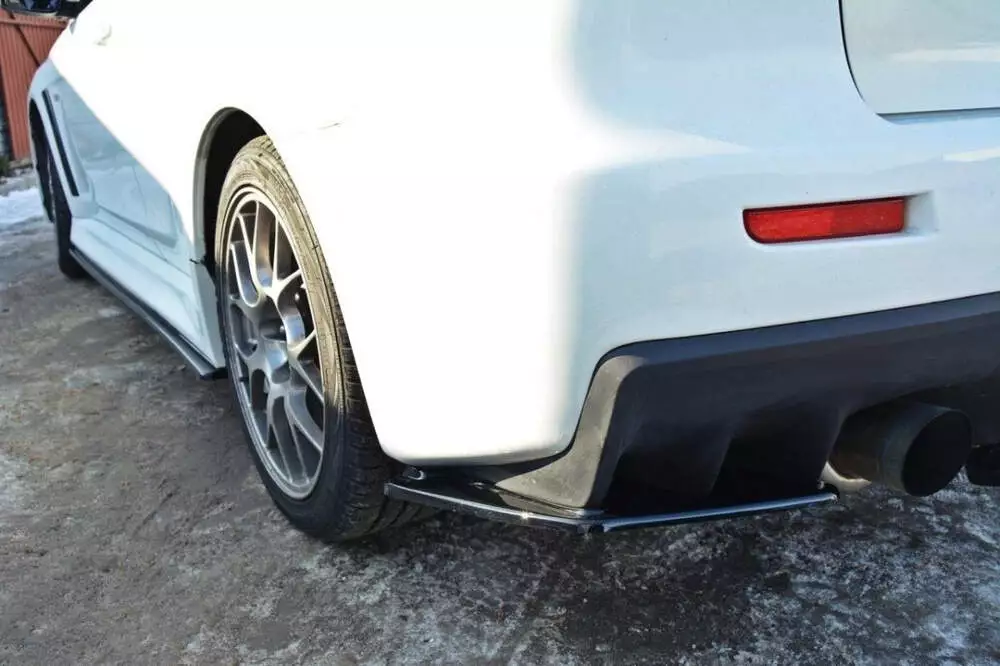 Rear Side Splitters Mitsubishi Lancer Evo X