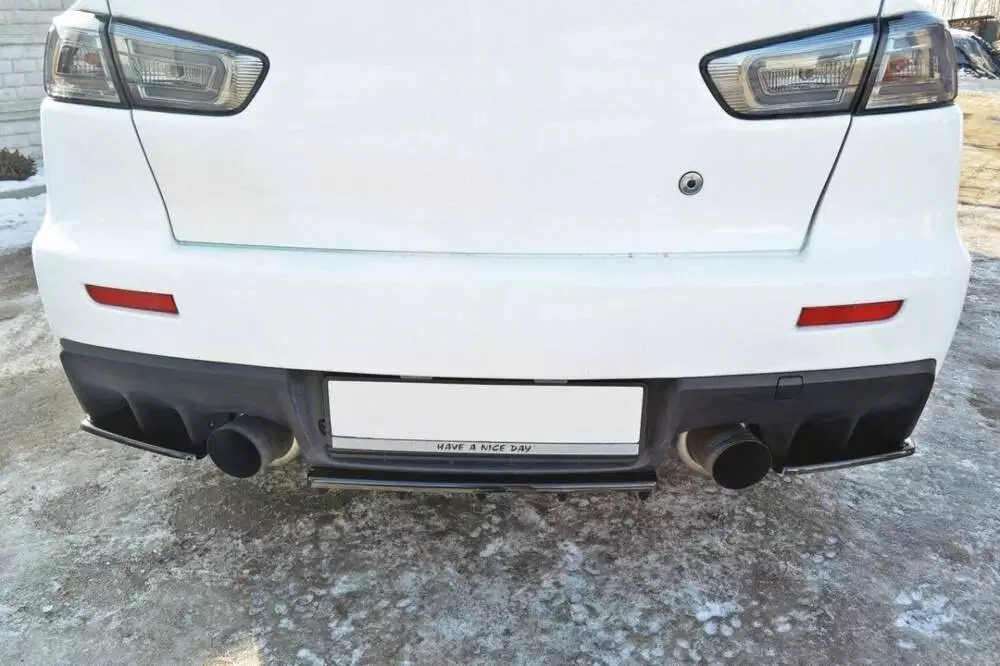 Rear Side Splitters Mitsubishi Lancer Evo X - Image 3