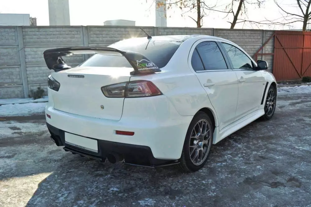 Rear Side Splitters Mitsubishi Lancer Evo X - Image 4