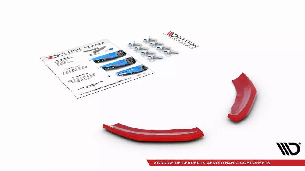 Rear Side Splitters Volkswagen Polo Gti Mk6 - Image 4