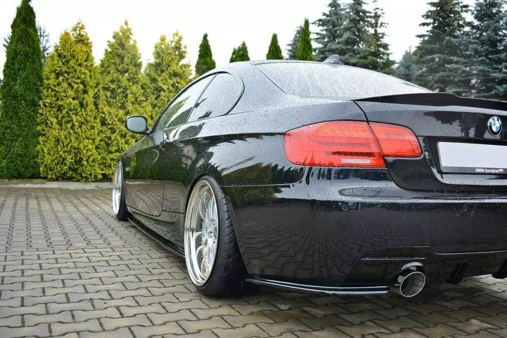 Rear Side Splitters For Bmw 3 E92 M-pack Facelift - Image 2