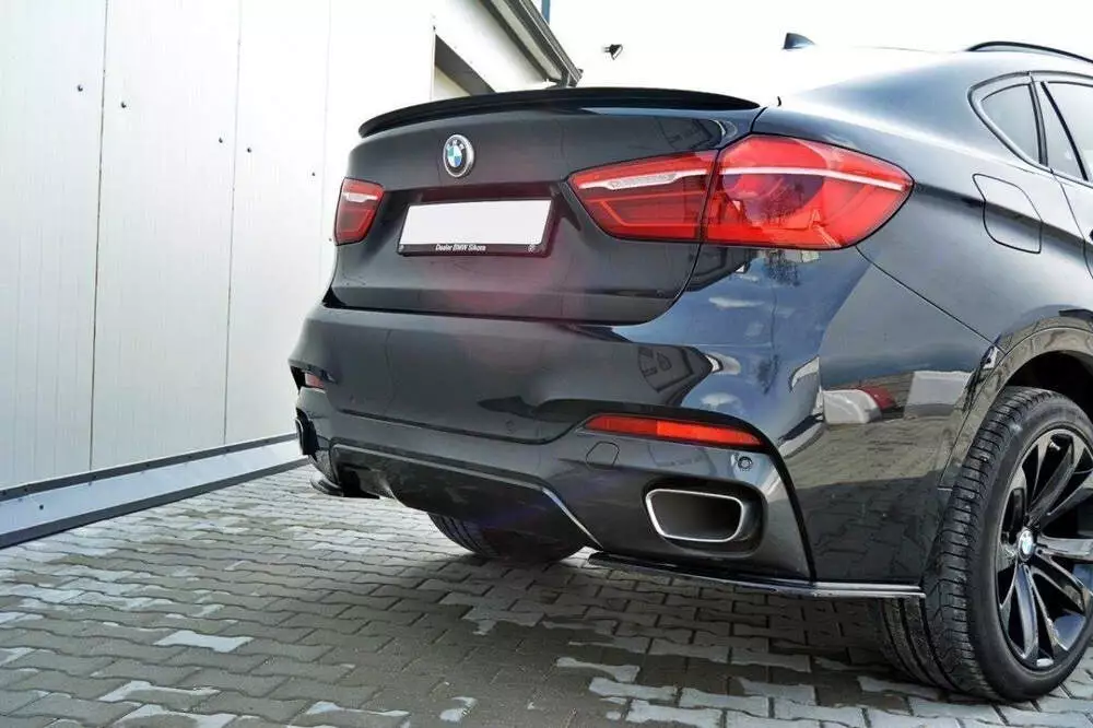Rear Side Splitters For Bmw X6 F16 Mpack - Image 2