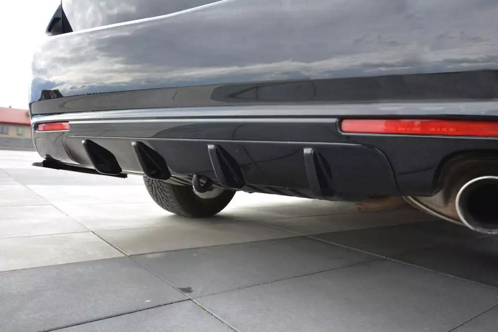 Rear Lower Valance For 2013-2015 Honda Accord Sedan (USA Built) - Chrome, Direct Replacement 71510T2FA00