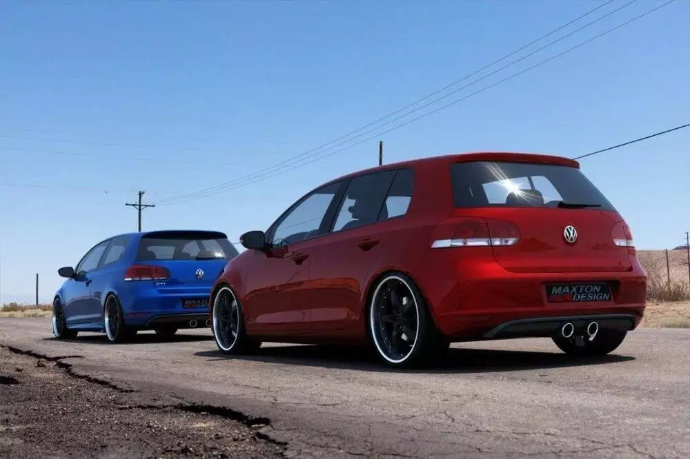 Rear Valance Vw Golf V R32 Look For Vw Golf Vi