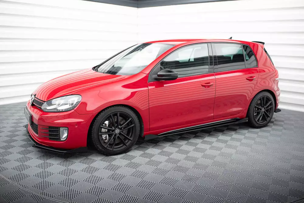 Racing Durability Side Skirts Diffusers + Flaps Volkswagen Golf Gti Mk6 - Image 2