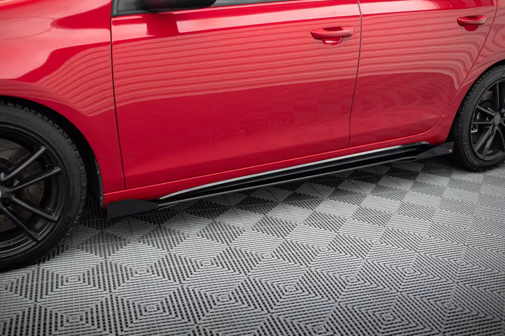 Racing Durability Side Skirts Diffusers + Flaps Volkswagen Golf Gti Mk6 - Image 3
