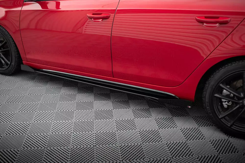 Racing Durability Side Skirts Diffusers + Flaps Volkswagen Golf Gti Mk6 - Image 4