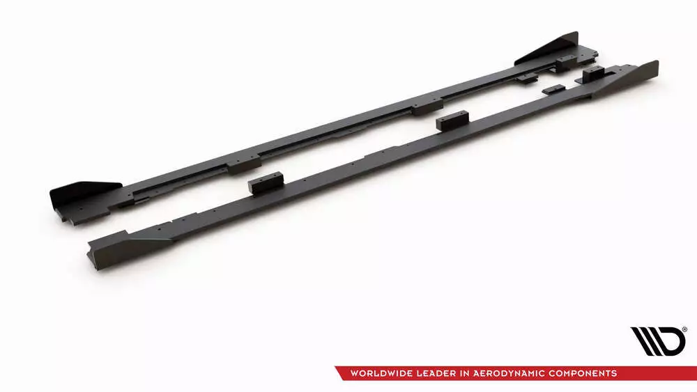 Racing Durability Side Skirts Diffusers + Flaps Volkswagen Golf Gti Mk6 - Image 5