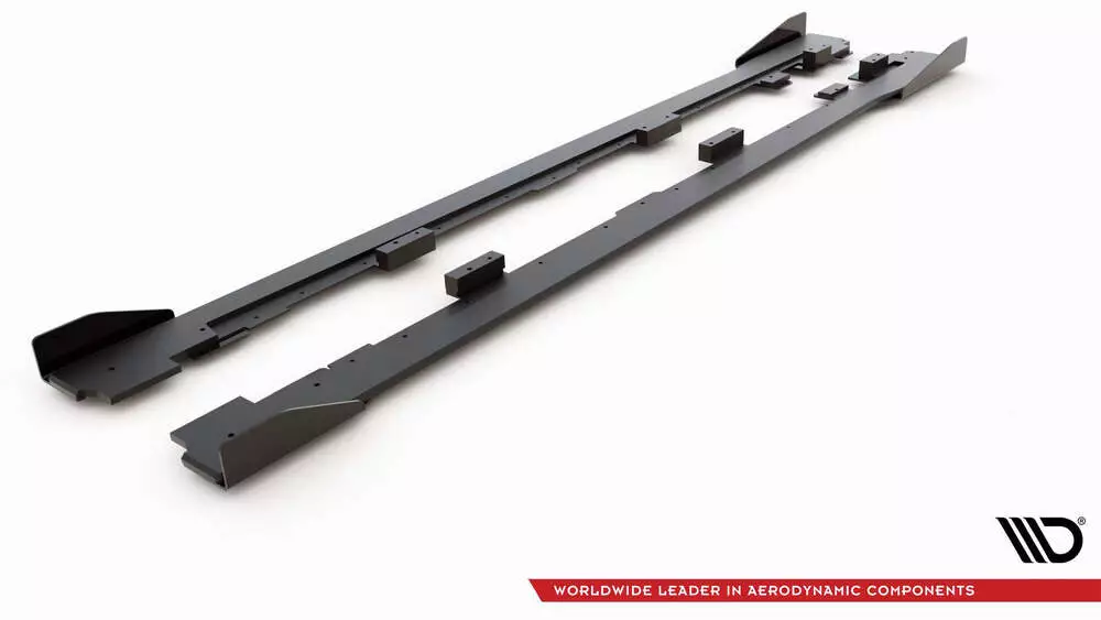 Racing Durability Side Skirts Diffusers + Flaps Volkswagen Golf Gti Mk6 - Image 6