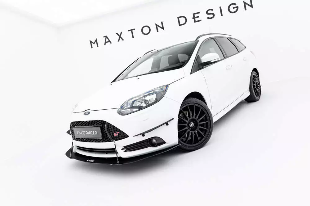 Racing Front Splitter V.1 Ford Focus St Mk3 - Image 4
