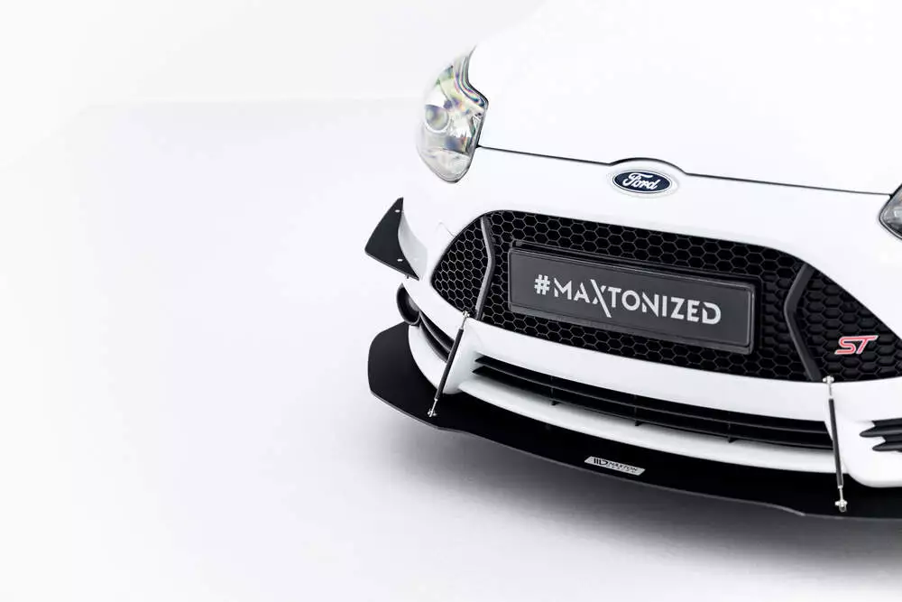 Racing Front Splitter V.1 Ford Focus St Mk3 - Image 5