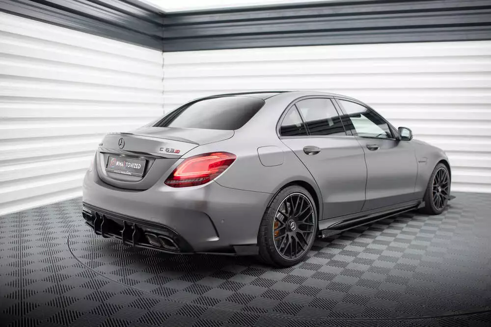 Rear Side Flaps Mercedes-amg C63 Sedan / Estate W205 Facelift - Image 2