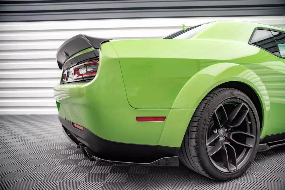 Rear Side Splitters Dodge Challenger Srt Hellcat Widebody Mk3 - Image 2