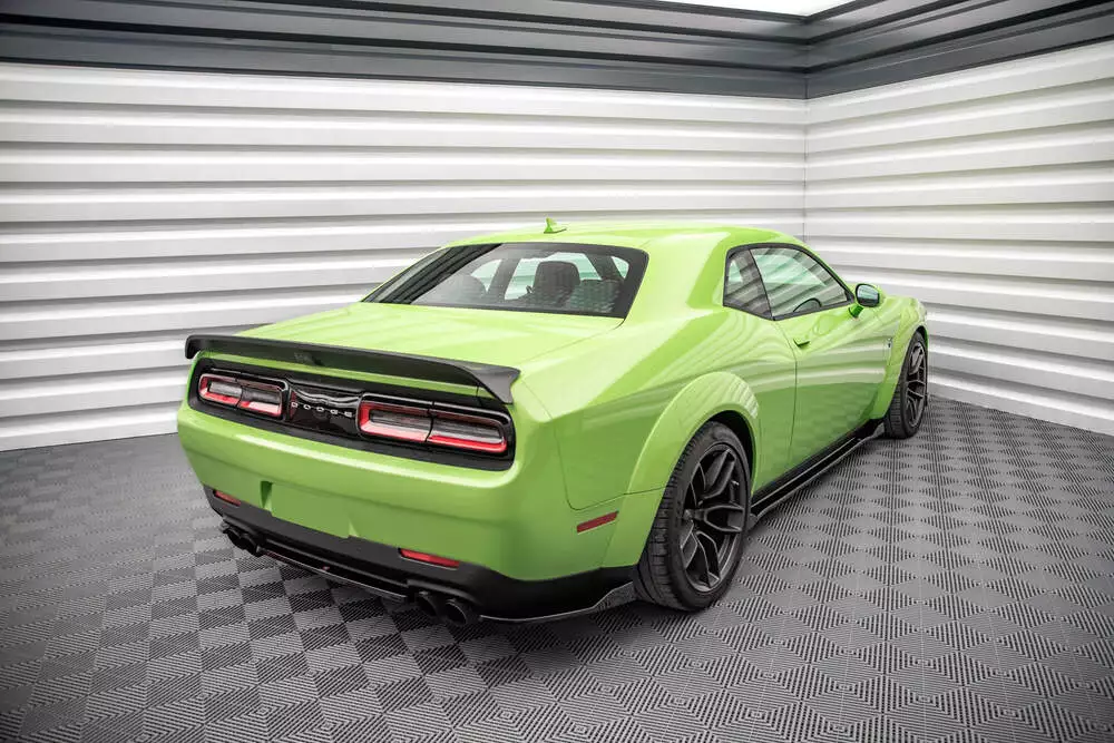Rear Side Splitters Dodge Challenger Srt Hellcat Widebody Mk3 - Image 3